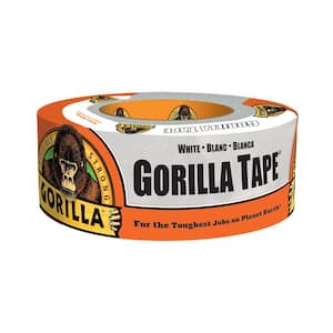 WOD Tape White Duct Tape 1.42 in x 60 yd. Strong Waterproof DTC10 