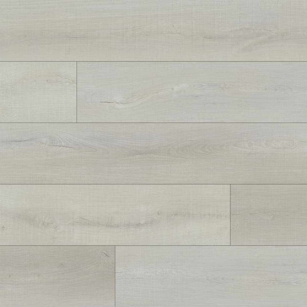 A&A Surfaces Piedmont Whitmore White 20 MIL x 7 in. W x 48 in. L Click Lock  Waterproof Luxury Vinyl Plank Flooring (23.8 sqft/case) HD-LVR5015-0017 -  The Home Depot