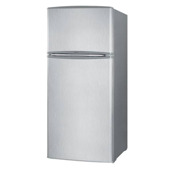 Summit Appliance 10.18 cu. ft. Top Freezer Refrigerator in Stainless Steel