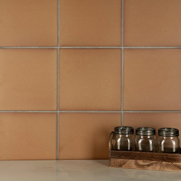Quarry Natural 9-5/8 in. x 9-5/8 in. Ceramic Floor and Wall Tile (10.72 sq. ft./Case)
