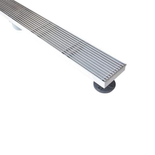 https://images.thdstatic.com/productImages/eb717832-c2a2-4ffb-9e62-3104c8a4a199/svn/stainless-steel-elegante-drain-collection-shower-drains-kd01a108-24-1d_600.jpg