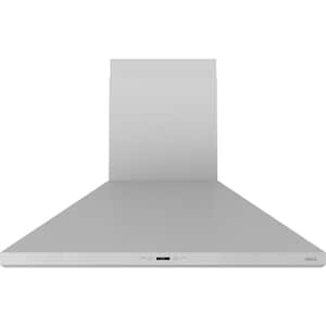 Siena Pro 42 in. 1200 CFM Ducted Island Mount Range Hood with LED Lighting in Stainless Steel