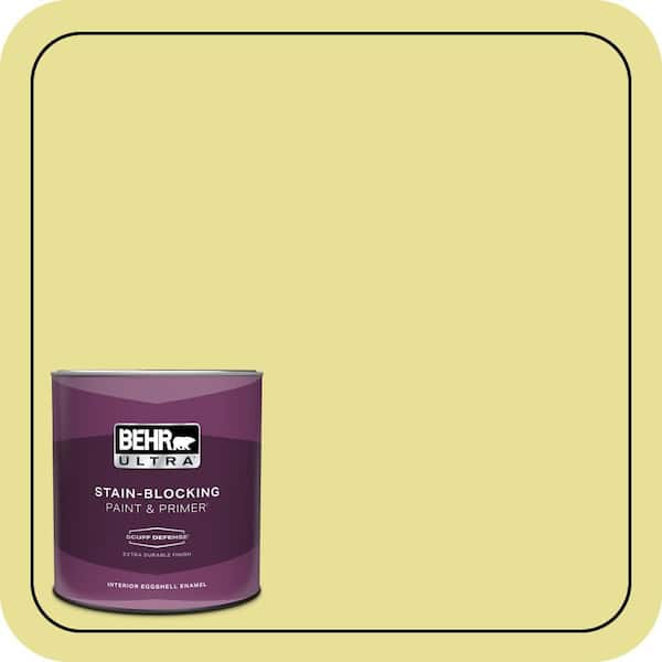 BEHR ULTRA 1 qt. #P340-3 Reviving Green Extra Durable Eggshell Enamel Interior Paint & Primer