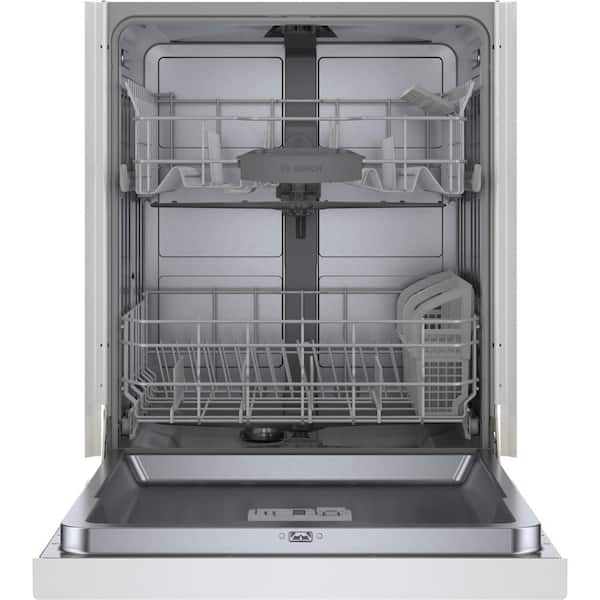 Bosch Ascenta Series Front Control 24-in Built-In Dishwasher (Stainless  Steel), 50-dBA at