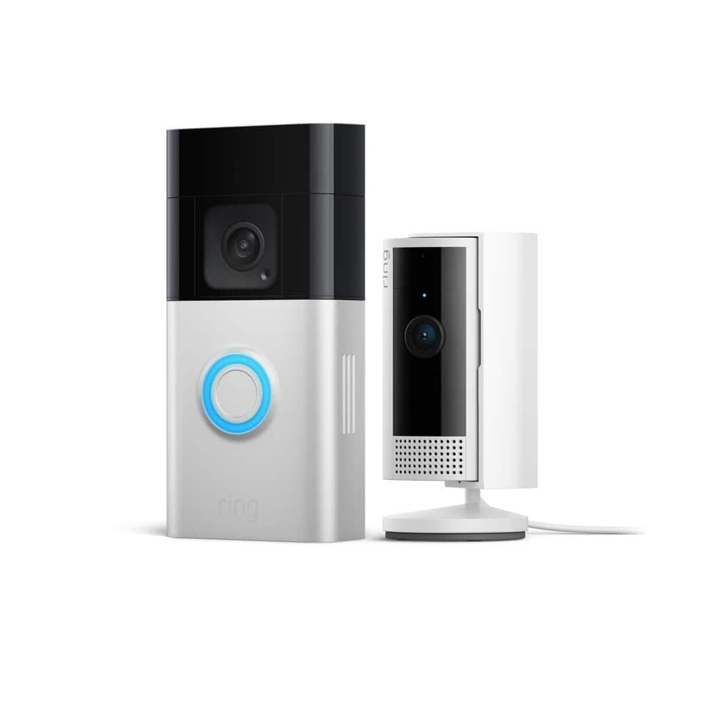 Ring Battery Doorbell Plus Wireless with Plug In Indoor Cam - Advanced ...