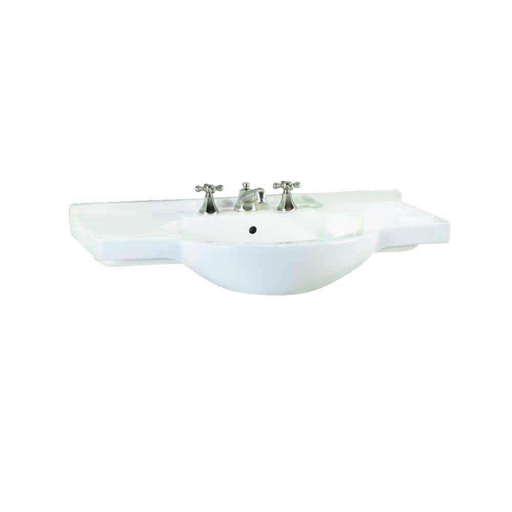 St Thomas Creations Palermo 5 3 4 In Pedestal Sink Basin In