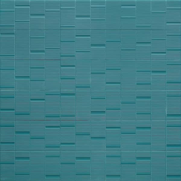 Ivy Hill Tile Flyer Green 4 in. x 0.41 in. Matte Ceramic Wall Tile Sample