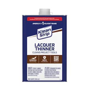 Klean Strip QKGL75009 Lacquer Thinner, Liquid, Water White Quart