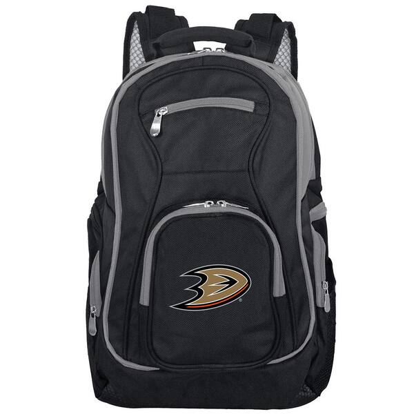 Denco NHL Anaheim Ducks 19 in. Black Trim Color Laptop Backpack ...