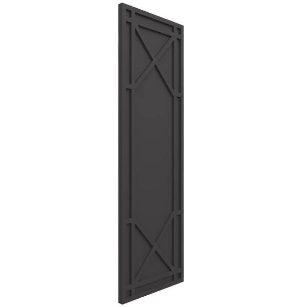 Ekena Millwork EnduraCore Bungalow 12-in W x 64-in H Raised Panel