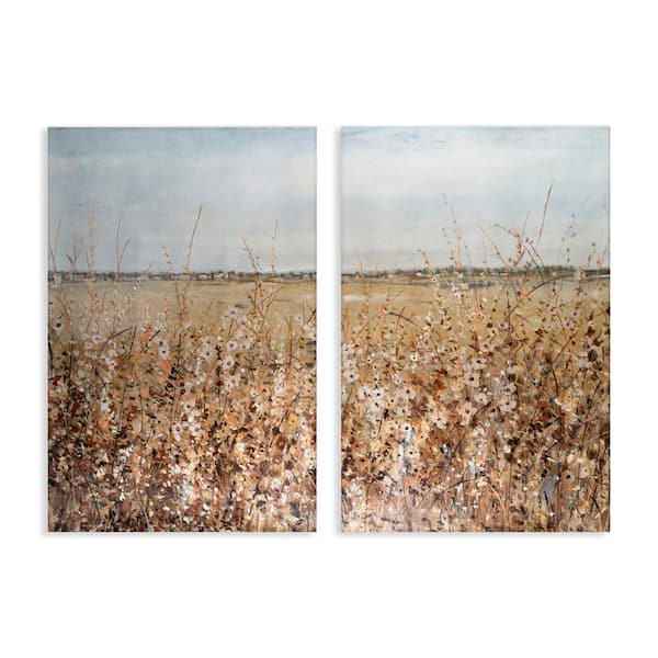 Stupell Industries Rustic Country Prairie by Tim OToole 2-Pieces Unframed Nature Graphic Art Print 36 in. x 24 in.