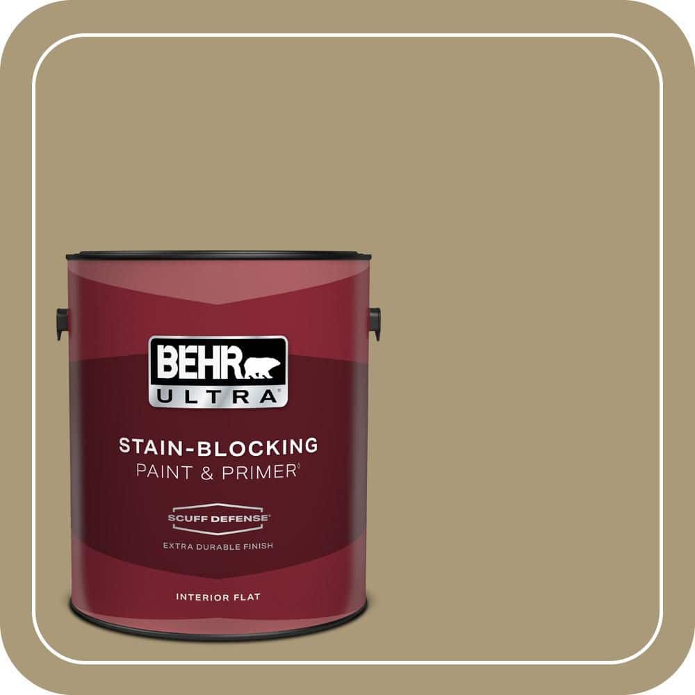 1 gal. #PPU8-06 Exploring Khaki Extra Durable Flat Interior Paint & Primer price history on PriceWatchPro
