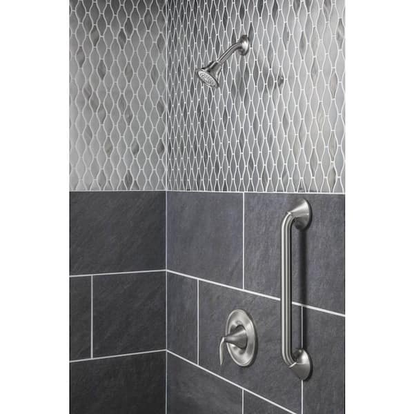 Eva 18 in. Grab Bar in Brushed Nickel