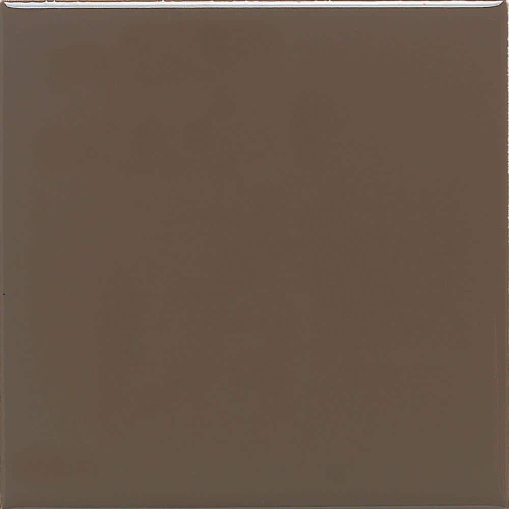 Daltile Matte Artisan Brown 6 In X 6 In Ceramic Wall Tile 125 Sq Ft Case 0744661p1 The Home Depot