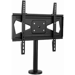 Mount-It Large Bolt Down TV Stand for 32 in. to 55 in. Supports TVs up to 110 lbs.