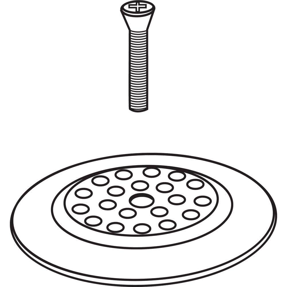 Champagne Bronze Delta RP7430CZ Dome Strainer with Screw Champagne Bronze Delta RP7430CZ Dome Strainer with Screw