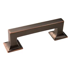 Studio Collection 3 in. (76 mm) Oil-Rubbed Bronze Highlighted Cabinet Door and Drawer Pull (10-Pack)