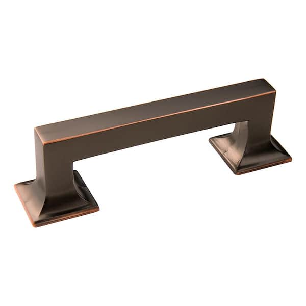 HICKORY HARDWARE Studio 3 in. Center-to-Center Oil-Rubbed Bronze Pull