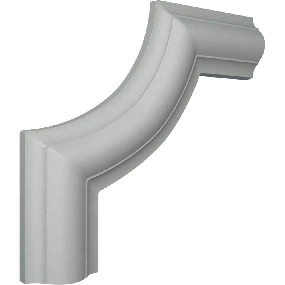 6 1/8" White Polyurethane Ashford Panel Moulding Corner