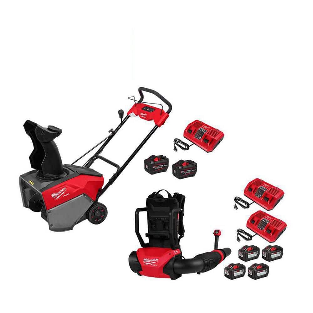 Milwaukee M18 FUEL 18V 21 in. Cordless Dual Battery Single Stage