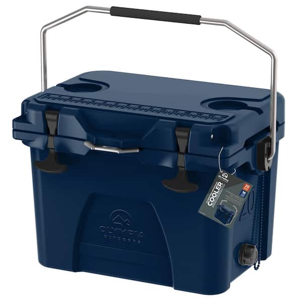 OLYMPIA High Performance Blue 20 QT. Portable Chest Cooler