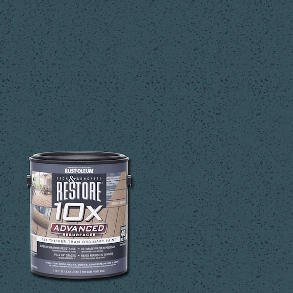 Rust-Oleum Restore 1 gal. 10X Advanced Cobalt Deck and Concrete Resurfacer