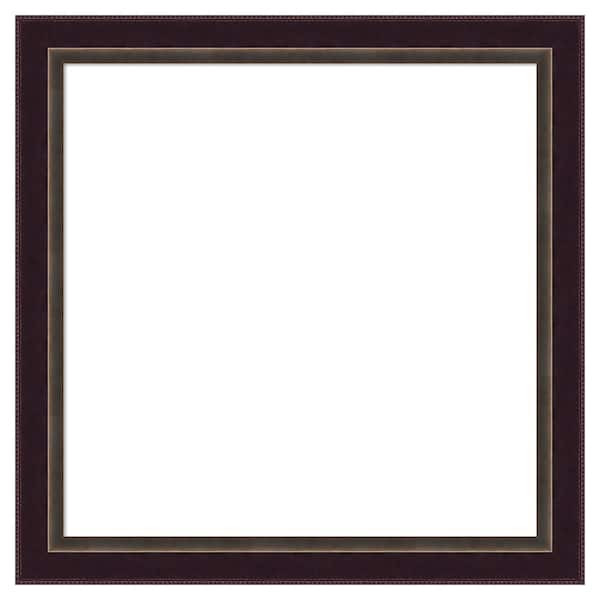 Amanti Art Signore Bronze 28 in. x 28 in. Wood Framed Dry Erase Magnetic Memo Board