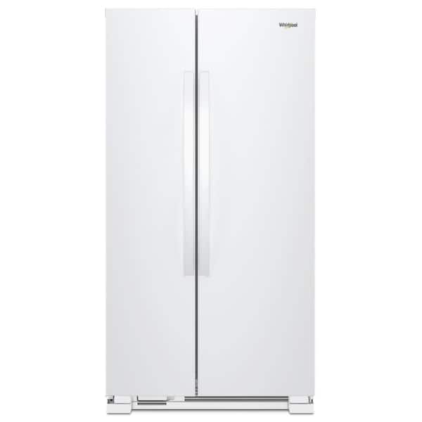 Whirlpool 25 cu. ft. 36 Wide Side-by-Side Refrigerator - White