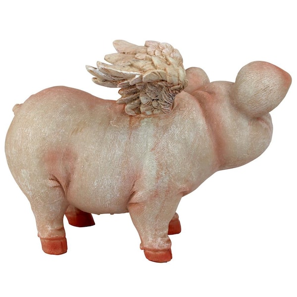 Design Toscano 7 in. H Hog Heaven Flying Pigs Collection Standing