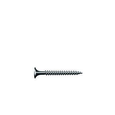 Superdrive 6 in. x 1 5/8 in. Black Collated Screws, Bugle Head, Fine, Driller Point, Phillips Drive (Box of 1,000)