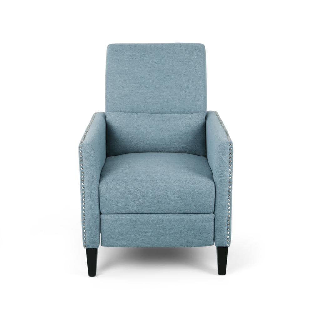 Alscot Light Blue Fabric Standard (No Motion) Recliner