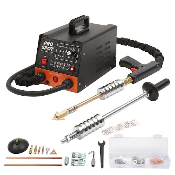 Stud Welder Dent Repair Kit,3KW Spot Welder Dent Puller with 6 Welding Modes, Auto Body Spot Welding Dent Puller Machine