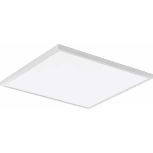Lithonia Lighting Contractor Select CPANL 2 ft. x 2 ft. 2400/3300/4400 Lumens White Integrated LED Flat Panel Light