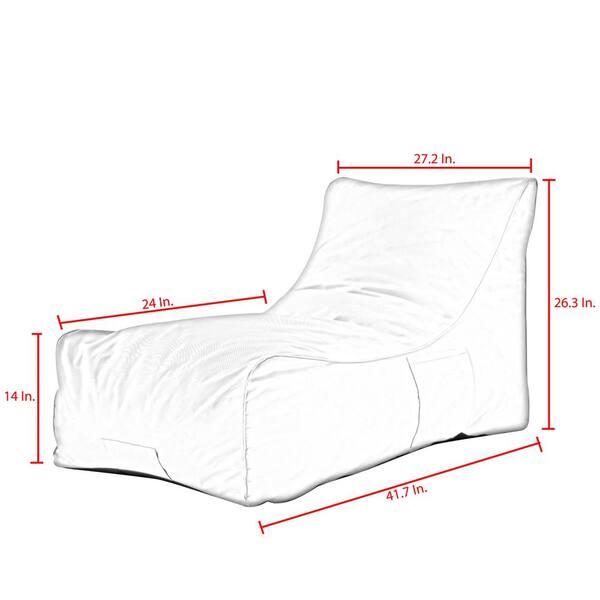 loungie resty bean bag chair