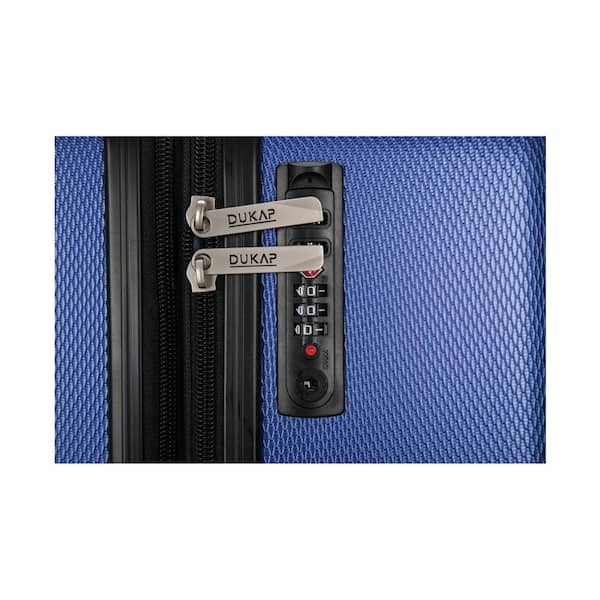 DUKAP Crypto 32 in. Blue Lightweight Hardside Spinner DKCRY00L-BLU
