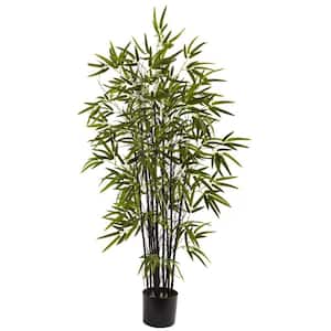 4 ft. Artificial Black Bamboo Tree
