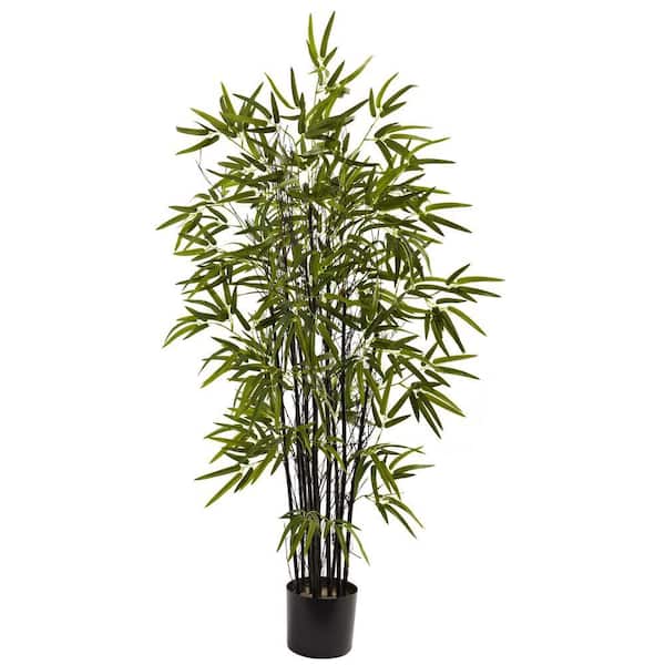 Nearly Natural Indoor Bamboo Artificial Tree in Bamboo Square 5804 - The  Home Depot