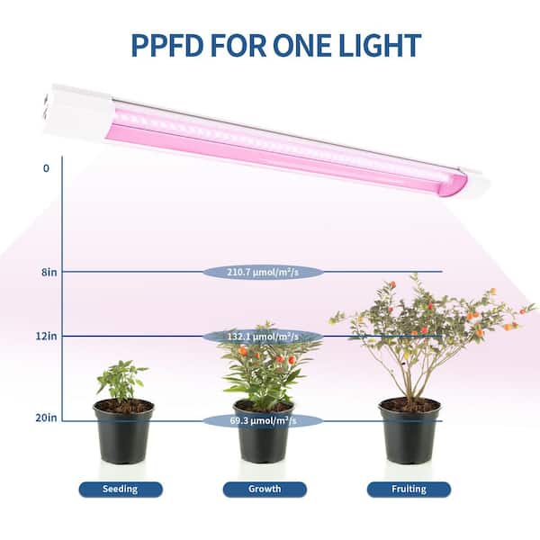 Lampe led twist and light - lumière led multicolore pour plante 2.5 x 3 cm  vert