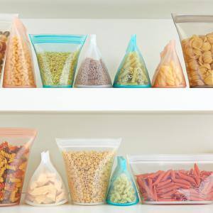 Large Frost Silicone Food Storage Container Set