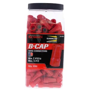 B-CAP Red Wire Connectors (Jar of 350)