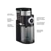 Krups Black Precise Burr Coffee Grinder with Programmable