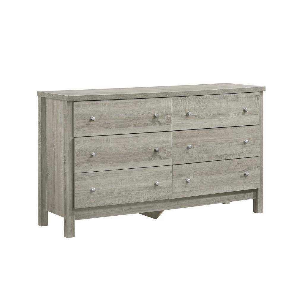 Picket House Furnishings Grey Cian 6-Drawer Dresser B.10253.DRE - The ...