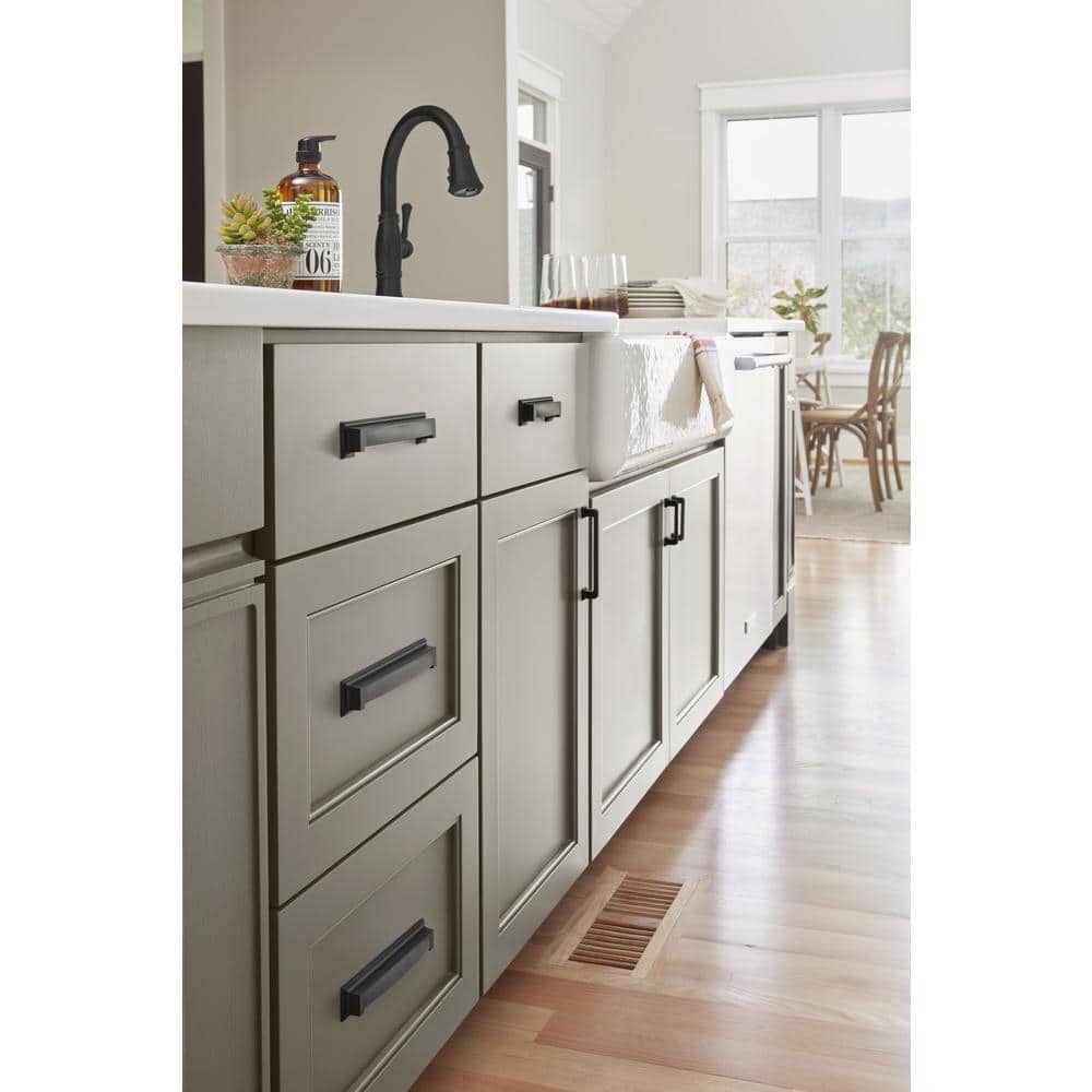 Matte Black Traditional Bronze Cabinet Bar Pull with Mounting Hardware