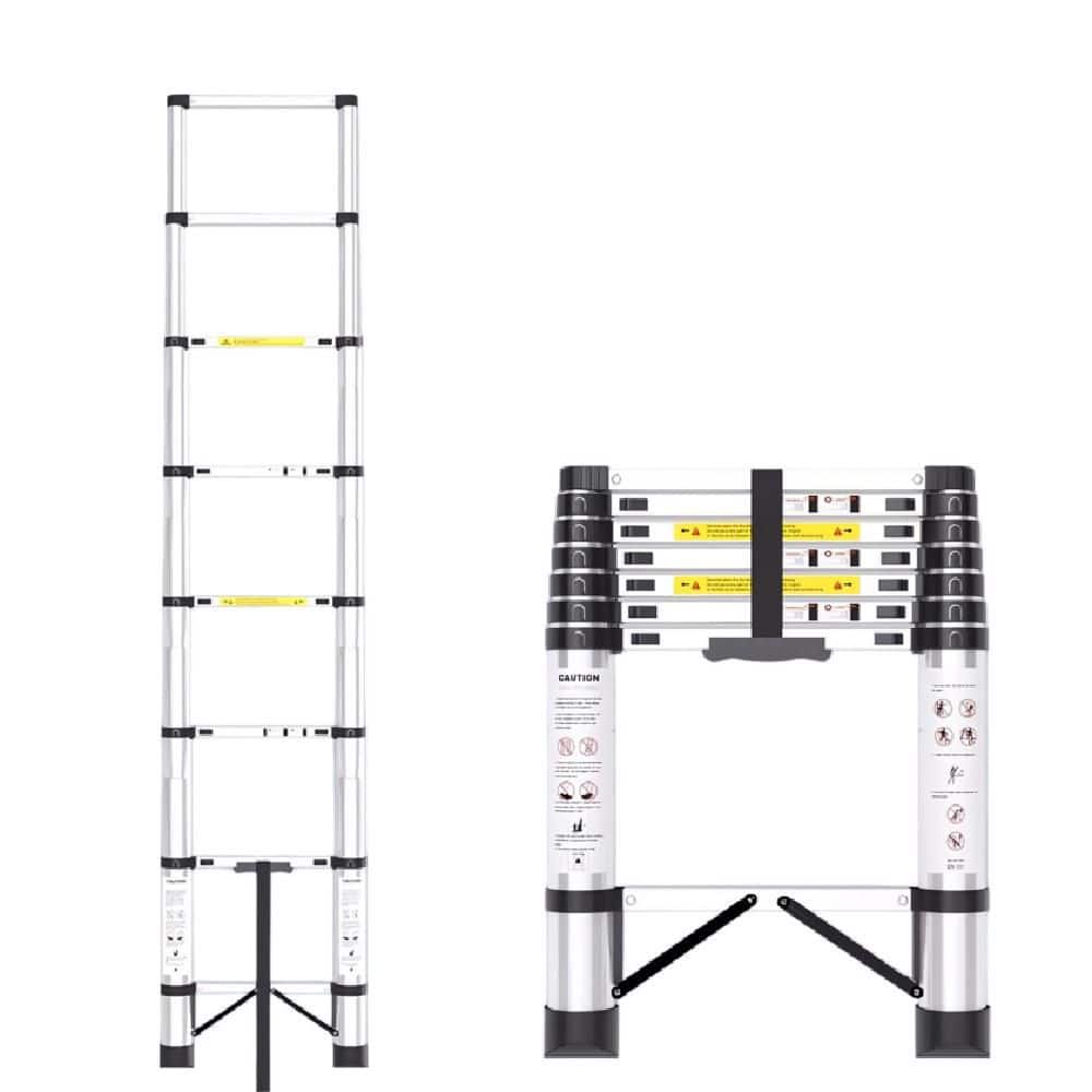 10.2 ft. Lightweight Steel Extension Ladder with Safety Lock, 330 lb. Load Capacity Type IA Duty Rating price history on PriceWatchPro