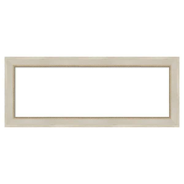 Parthenon Cream 40 in. x 16 in. Wood Framed Dry Erase Magnetic Memo Board