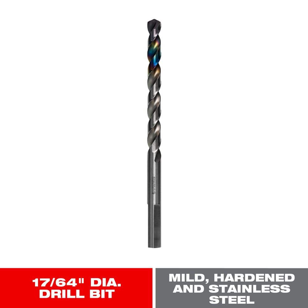 DIABLO Metal Demon 17/64 in. High Speed Steel Drill Bit for Mild