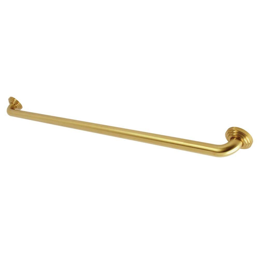 Milano 44.81 in. x 2.75 in. Grab Bar in Brushed Brass price history on PriceWatchPro