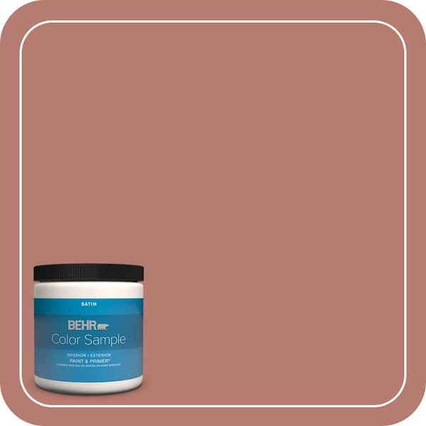 BEHR PREMIUM PLUS 8 oz. #PPU2-10 Heirloom Satin Enamel Interior/Exterior Paint & Primer Color Sample