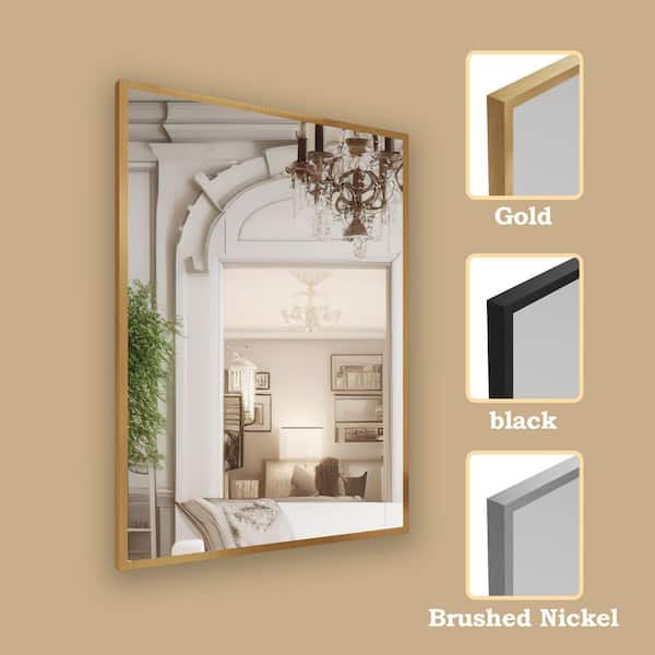 Rizitoc 72 in. W x 36 in. H Rectangle Aluminum Framed Wall