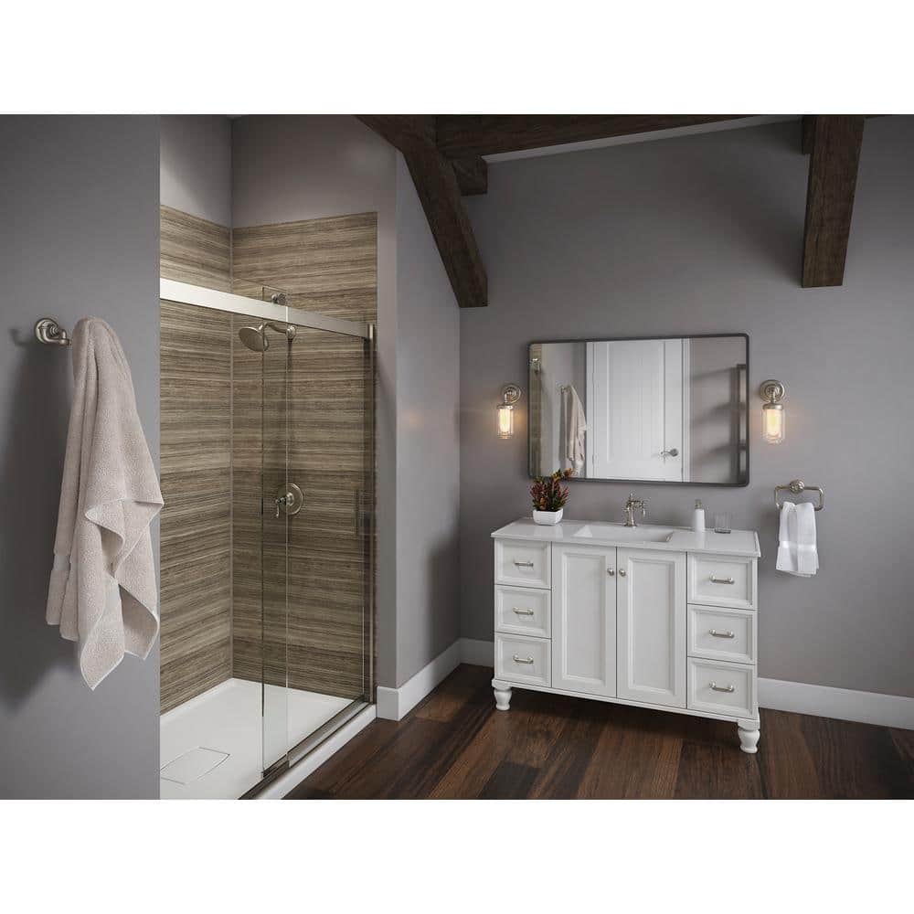 Brushed Nickel 12.4" Direct Wired Vanity Light